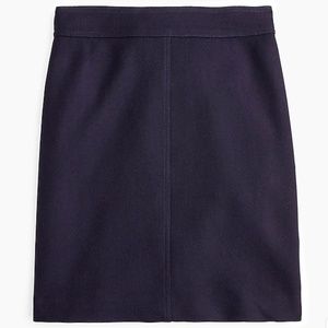 NWT J.Crew Princess mini skirt double-serge wool